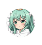 好奇心旺盛みなみちゃんプレミアム（個別スタンプ：12）