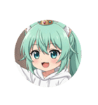 好奇心旺盛みなみちゃんプレミアム（個別スタンプ：13）