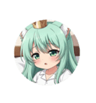 好奇心旺盛みなみちゃんプレミアム（個別スタンプ：14）