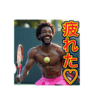 ※テニスが大好きな♡ゲイの黒人男性（個別スタンプ：27）