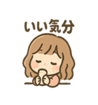 ゆる酔いガールの禁酒レポート（個別スタンプ：3）