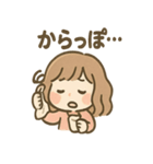 ゆる酔いガールの禁酒レポート（個別スタンプ：15）