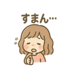 ゆる酔いガールの禁酒レポート（個別スタンプ：21）