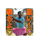 ※ゴルフが大好きな♡ゲイの黒人男性（個別スタンプ：5）