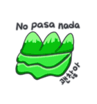 旅人ベベニャン (韓国語 - スペイン語) 3（個別スタンプ：8）