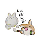 むぎときなこ まとめ③（個別スタンプ：34）