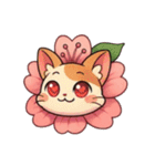 桜にゃん④,,,,,,,,,,（個別スタンプ：2）