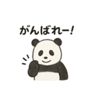 ちょいリアルなパンダの日常（個別スタンプ：11）