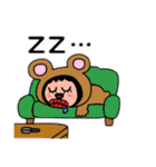 ポポベアの一日の生活！（個別スタンプ：26）