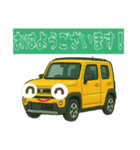 軽ミニ自動車ご挨拶スタンプ（個別スタンプ：1）