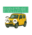 軽ミニ自動車ご挨拶スタンプ（個別スタンプ：3）