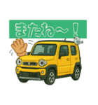 軽ミニ自動車ご挨拶スタンプ（個別スタンプ：8）
