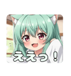 恥ずかしがり屋のみなみちゃん（個別スタンプ：12）