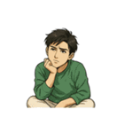 イケメン兄さん「ありがとう」色々スタンプ（個別スタンプ：29）