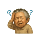 Funny Grandma Opaah！ 1（個別スタンプ：5）