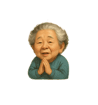 Funny Grandma Opaah！ 1（個別スタンプ：17）
