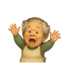 Funny Grandma Opaah！ 1（個別スタンプ：27）