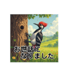 色彩鮮やかな鳥（個別スタンプ：26）
