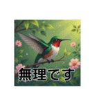 色彩鮮やかな鳥（個別スタンプ：36）