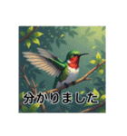 色彩鮮やかな鳥（個別スタンプ：37）