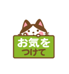 動く！ ハチワレさんの敬語でスタンプ（個別スタンプ：23）