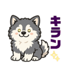 マラミュートの子犬といっしょ（個別スタンプ：16）