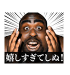 ⚫毎日使えるデブ外国人10⭐しぬしぬ界隈（個別スタンプ：36）