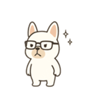 フレンチブルドッグあいさつ（個別スタンプ：4）