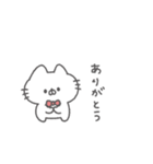 にゃんこりぼん。#6〜社畜の叫び〜（個別スタンプ：34）