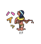 イタズラな動くエジプト壁画★pocaママ（個別スタンプ：18）