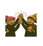 ギャル忍者Ⅱ（個別スタンプ：11）