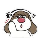 ぽっちゃりビーグル いぬくん2（個別スタンプ：6）