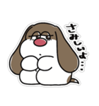 ぽっちゃりビーグル いぬくん2（個別スタンプ：16）