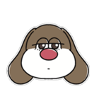 ぽっちゃりビーグル いぬくん2（個別スタンプ：37）