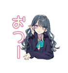 おしゃれJKの友達返信♡普段使い（個別スタンプ：28）