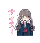 おしゃれJKの友達返信♡普段使い（個別スタンプ：36）