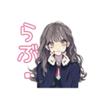 おしゃれJKの友達返信♡普段使い（個別スタンプ：39）