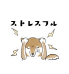 柴犬スタンプ 無気力（個別スタンプ：29）