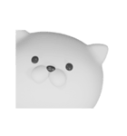 つかいやすいねこです。3Dで反省してま〜す（個別スタンプ：12）