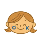 ままこさん❤︎毎日スタンプ【家族連絡用】（個別スタンプ：1）