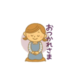 ままこさん❤︎毎日スタンプ【家族連絡用】（個別スタンプ：5）