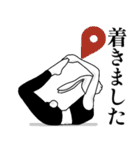 ★ヨガうさぎ☆毎日使えるご挨拶＆気持ち★（個別スタンプ：24）