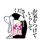 ★ヨガうさぎ☆毎日使えるご挨拶＆気持ち★（個別スタンプ：28）