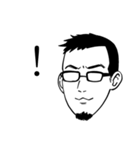 せきしろの無表情スタンプ ver.1.5（個別スタンプ：1）