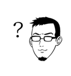 せきしろの無表情スタンプ ver.1.5（個別スタンプ：2）