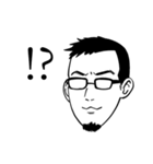 せきしろの無表情スタンプ ver.1.5（個別スタンプ：3）