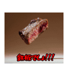 【空ステ】空飛ぶステーキのスタンプ（個別スタンプ：20）
