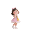 ハンナのかわいい表情スタンプ（個別スタンプ：4）