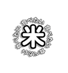 くるくるまわるもじ（個別スタンプ：23）