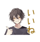 黒猫系男子★ゲーマーな日常（個別スタンプ：12）